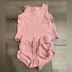 Kyte Baby Bamboo Jersey Tank Jogger Set in Crepe💗
